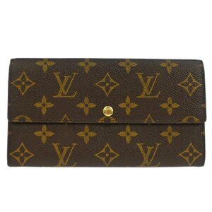 Louis Vuitton Monogram Portefeuille Sarah Purse Wallet